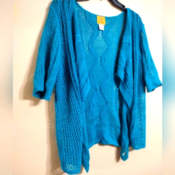 Ruby Rd  Open Sweater/Jacket - Picture 2 of 6